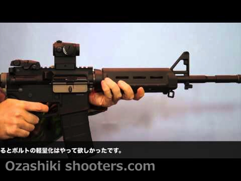 KSC Ｍ４-MAGPUL エディション（2.0) GBB 実射動画 | お座敷 