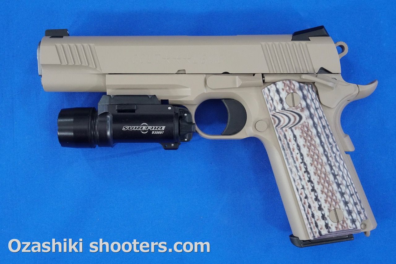 東京マルイ コルト M45A1 CQBピストル レビュー | お座敷SHOOTERS.com